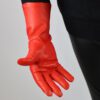 35 cm lange Herren Lederhandschuhe ungefüttert